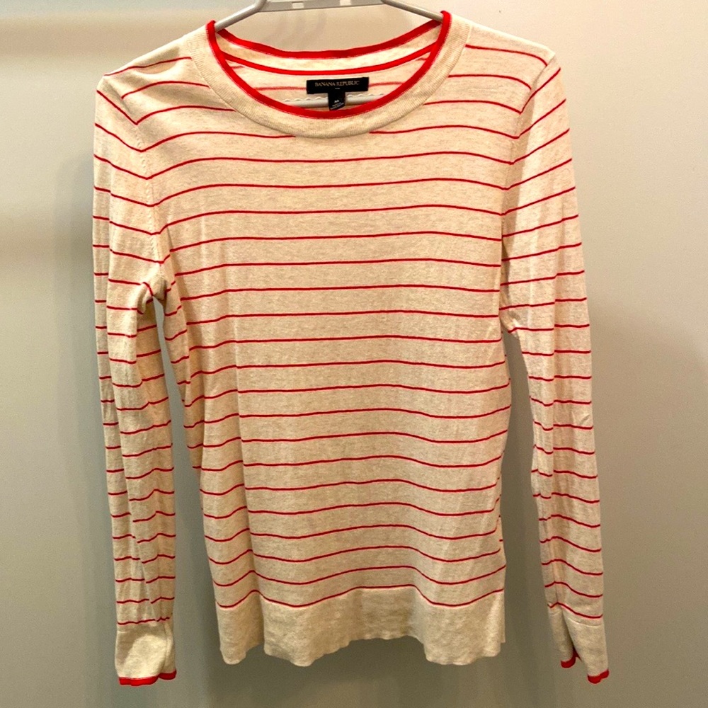 Banana Republic Striped long sleeve